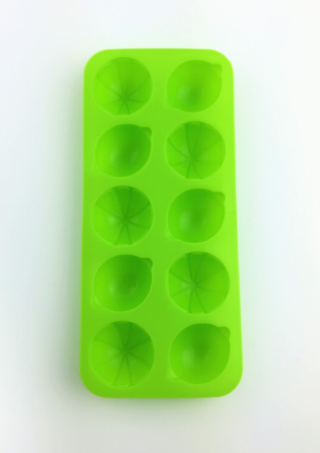5pc Lemon Lime Shape Candy Chocolate Ice Cube Mold Tray Non-stick Soft Silicone