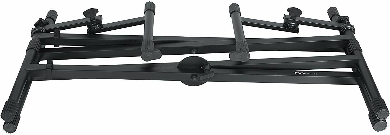 Gator GFW-KEY-5100X Frameworks Heavy Duty 2Tier X-Braced Keyboard Stand 0 Ship