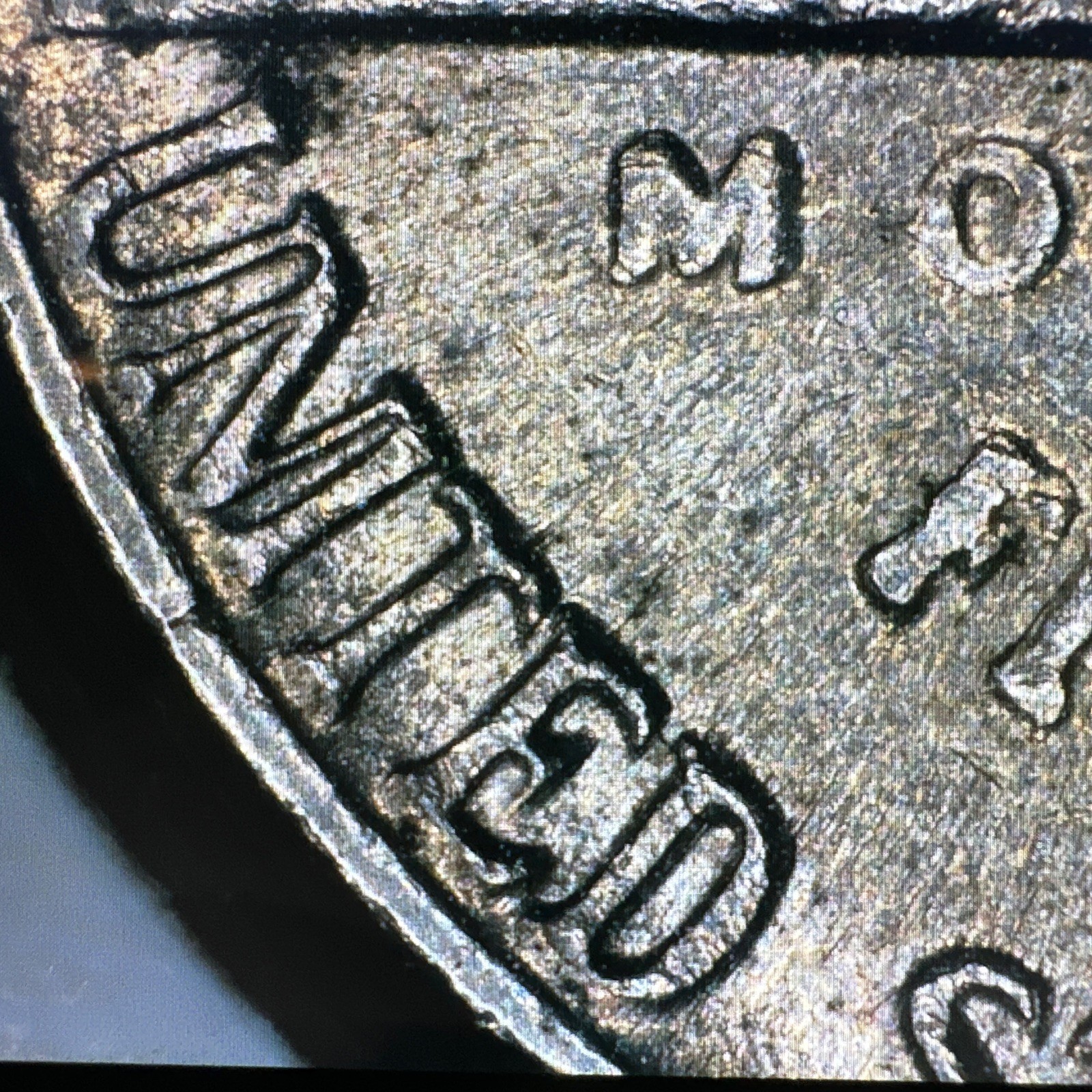 1991 P Jefferson Nickel Grease Error