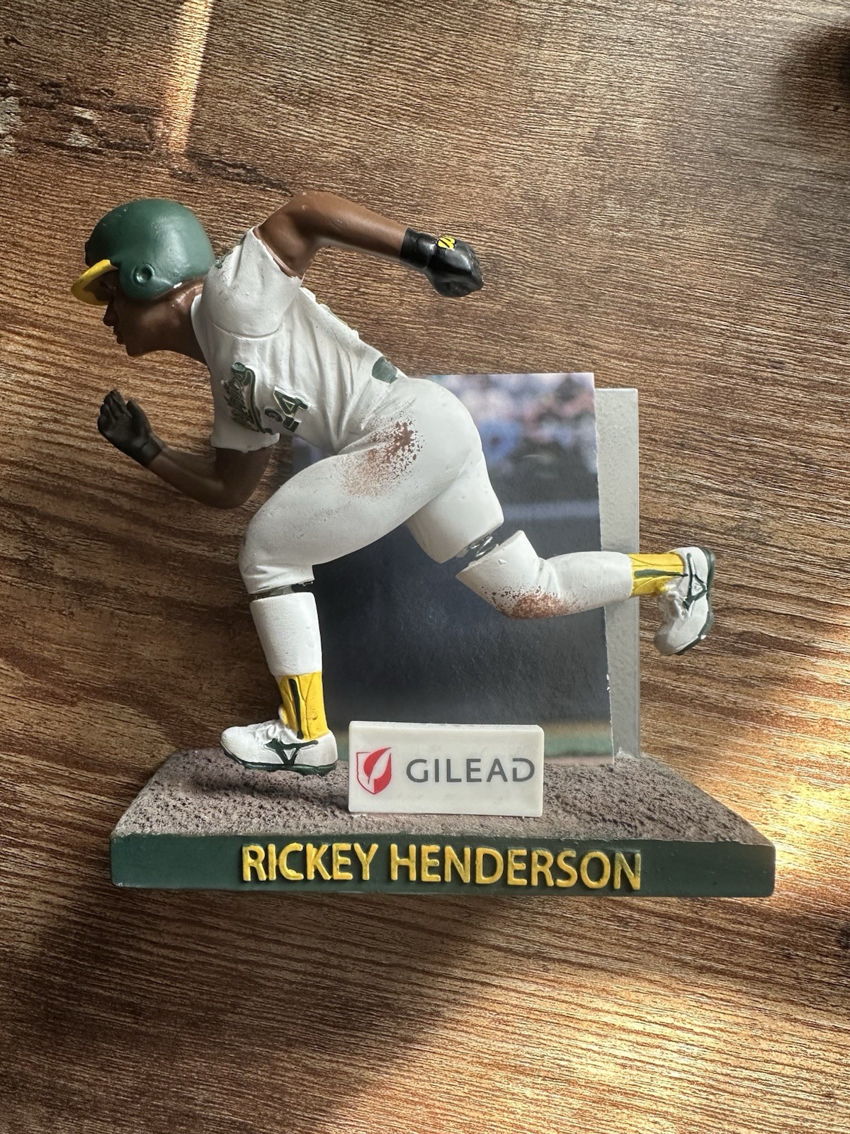 Rickey Henderson Bobble-Legs 50th Anniversary Oakland A's Athletics SGA New