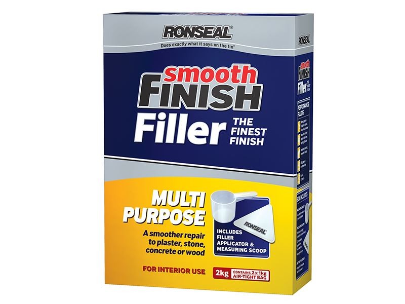 Ronseal - Enduit de finition polyvalent 2kg