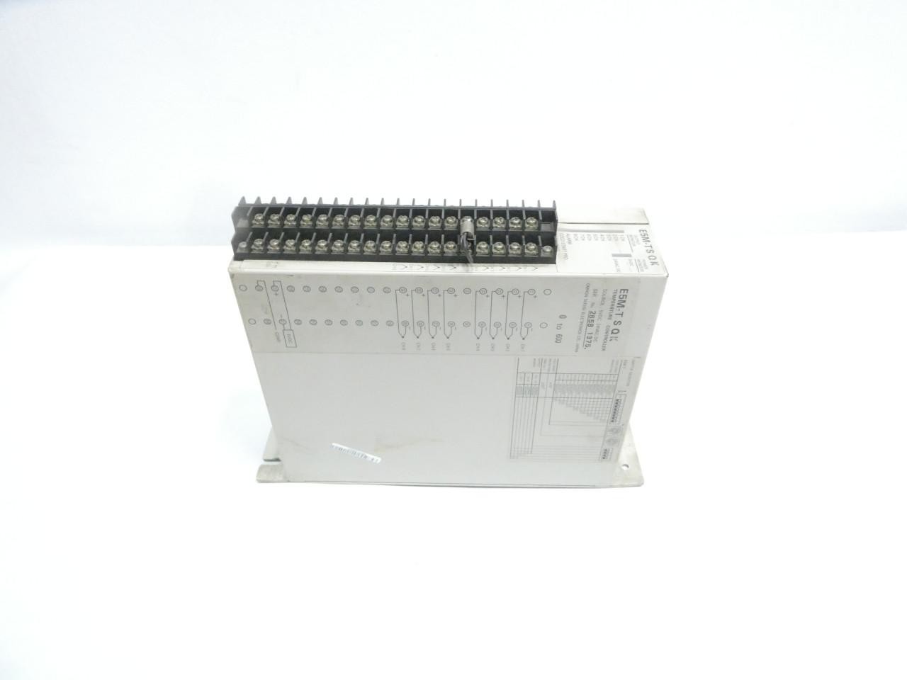 Omron E5M-TSQK Temperature Controller 24v-ac/dc