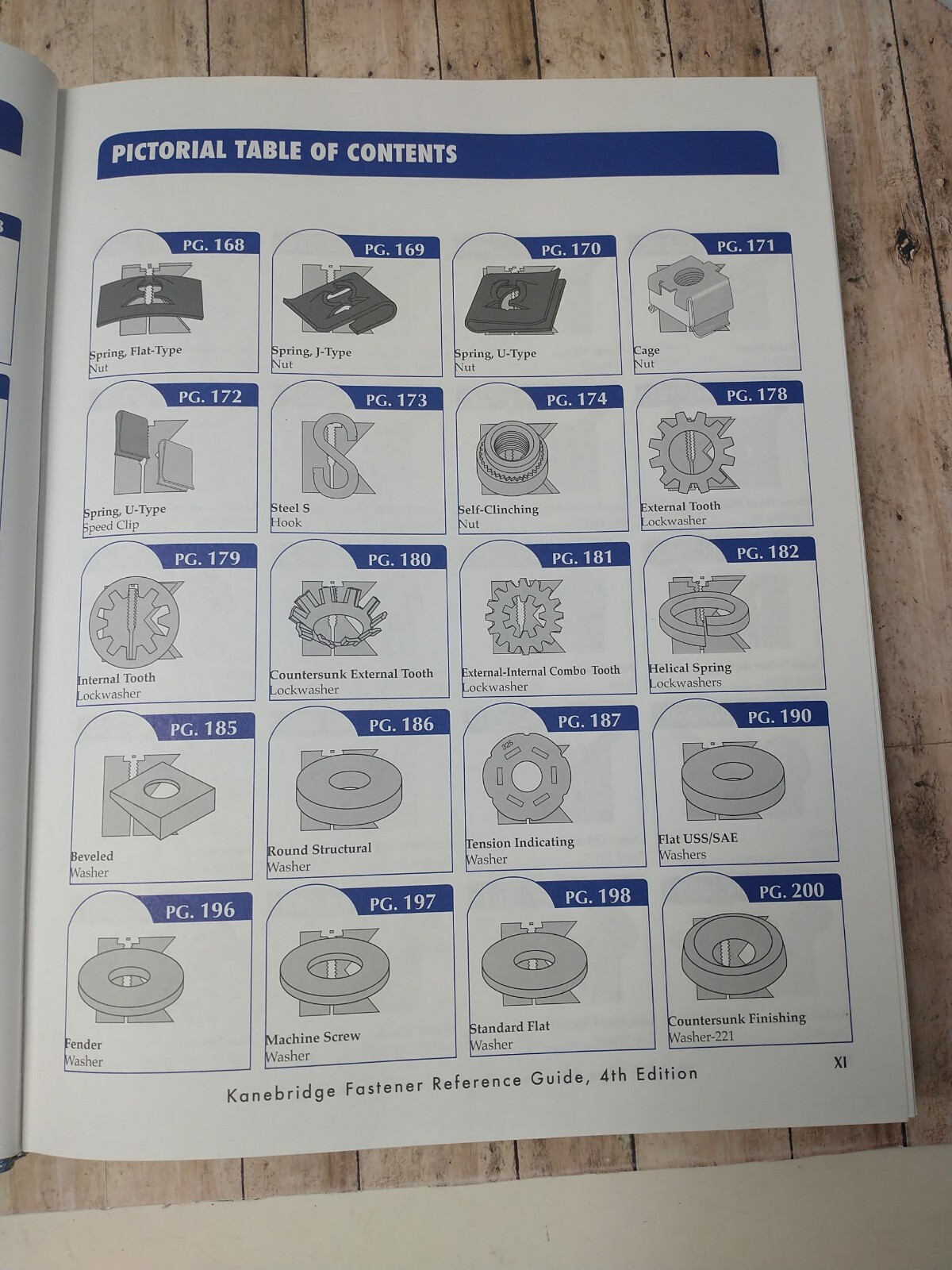 Kanebridge Fastener Reference Guide - 4th edition Hardcover – January 1, 2007