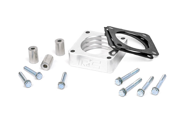 Rough Country Throttle Body Spacer for 87-06 Jeep Wrangler TJ/YJ/XJ/MJ  - 1068