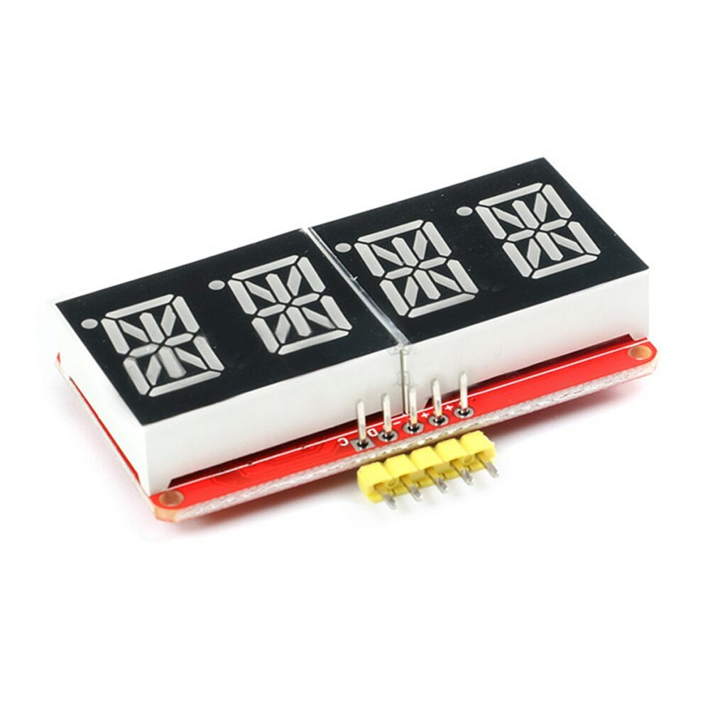 1pcs HT16K33 0.54 Inch 4 Bit Meter Digital Tube LED Display Module IIC I2C new