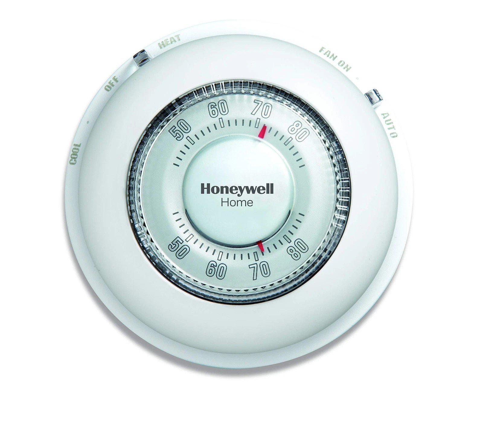 Honeywell CT87N "The Round" Non-Programmable Wall Thermostat - White