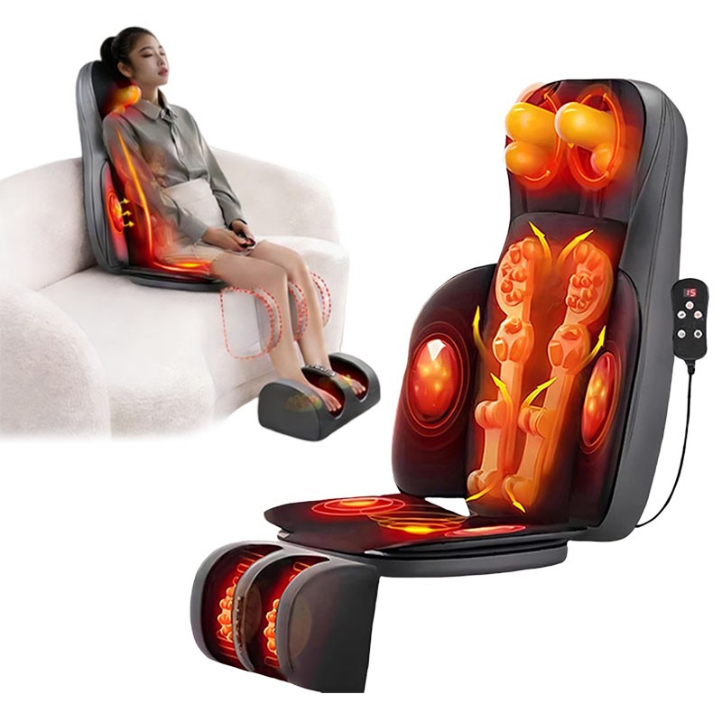  3D Kneading Full Body Massage Mat With Heating And Vibration Function