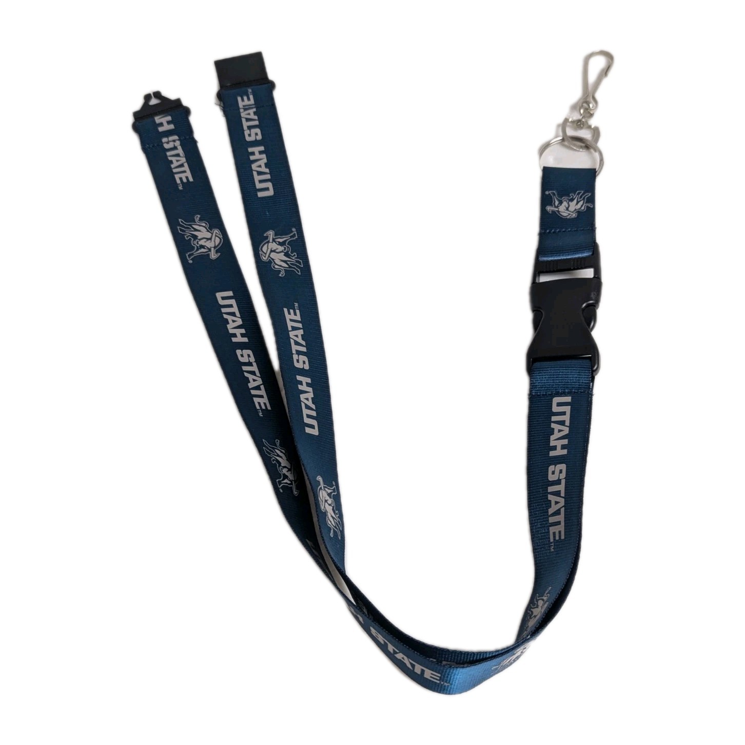 Utah State Aggies NCAA Officially Licensed Breakaway Keychain Lanyard New