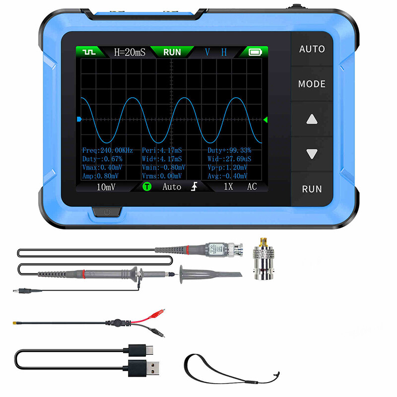 1PC For FNIRSI digital oscilloscope DSO510 2-in-1 multi-function FNIRSI DSO510