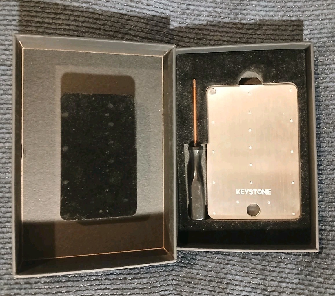 Keystone Tablet Plus Crypto-Collectible Crypto Seed Storage Backup Set KT003