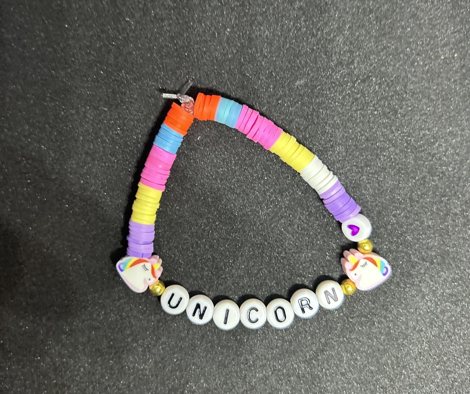 Unicorn Heishi Bracelet