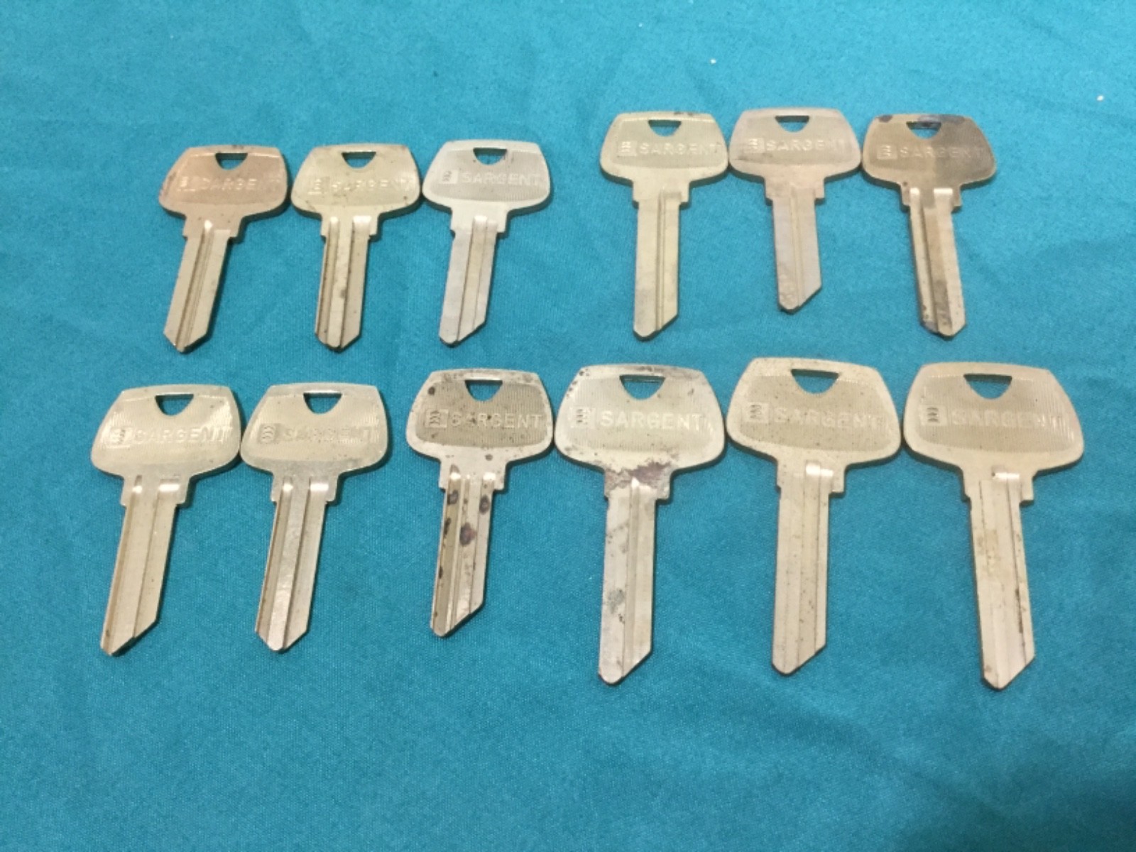 Sargent Original Key Blanks, Set of 12 - Locksmith