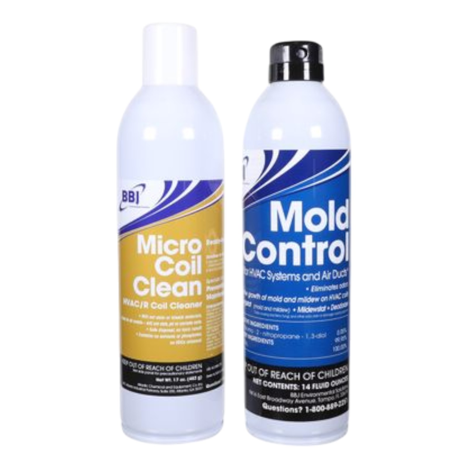 BBJ Ductless Mini-Split First Aid Cleaning Sanitize and Deodorize Kit