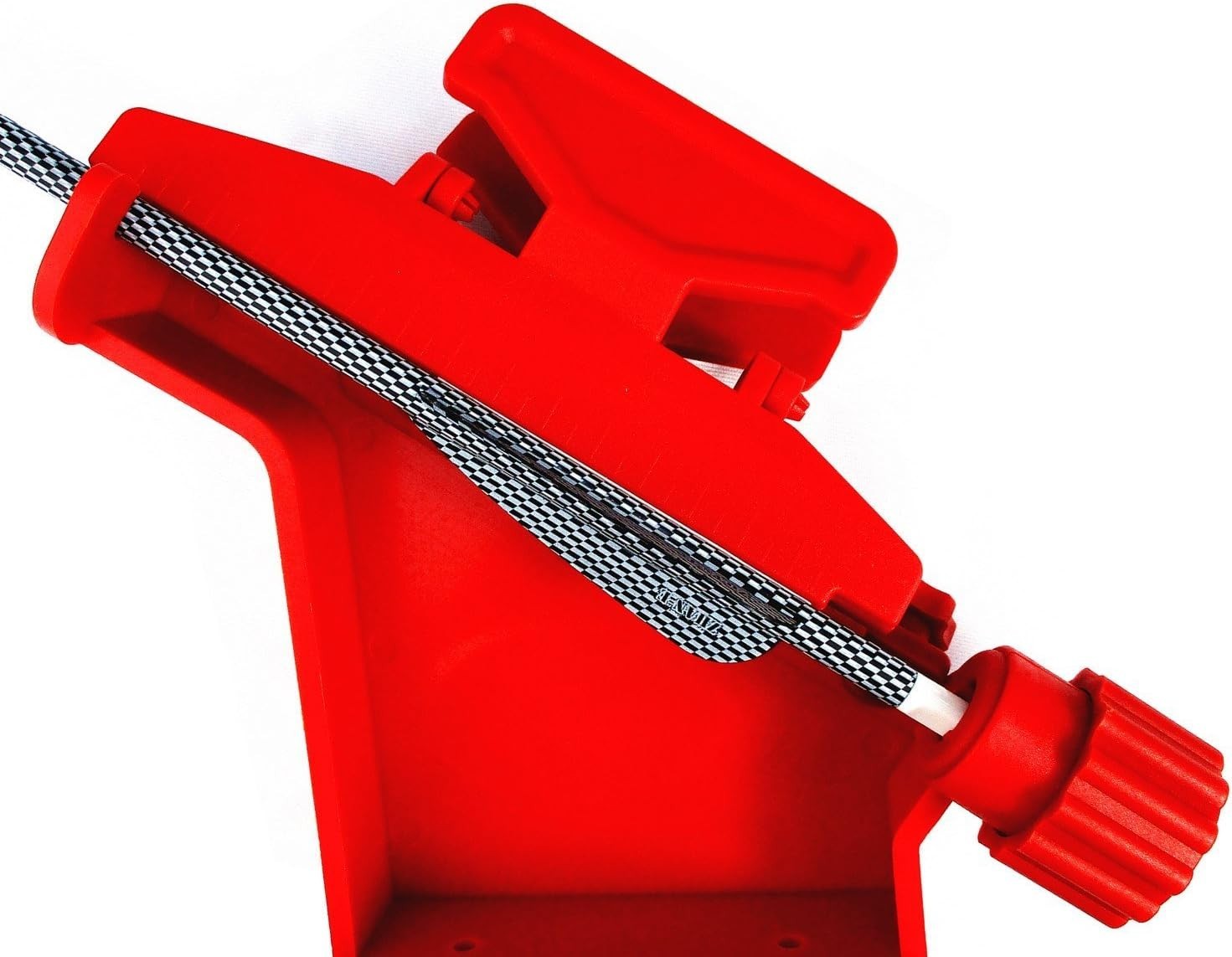 Adjustable Fletching Jig with Clamp