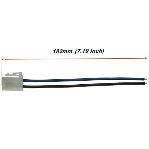 -Pin Universal Electric Cooling Fan Terminal Pigtail Plug Wire Harness 2