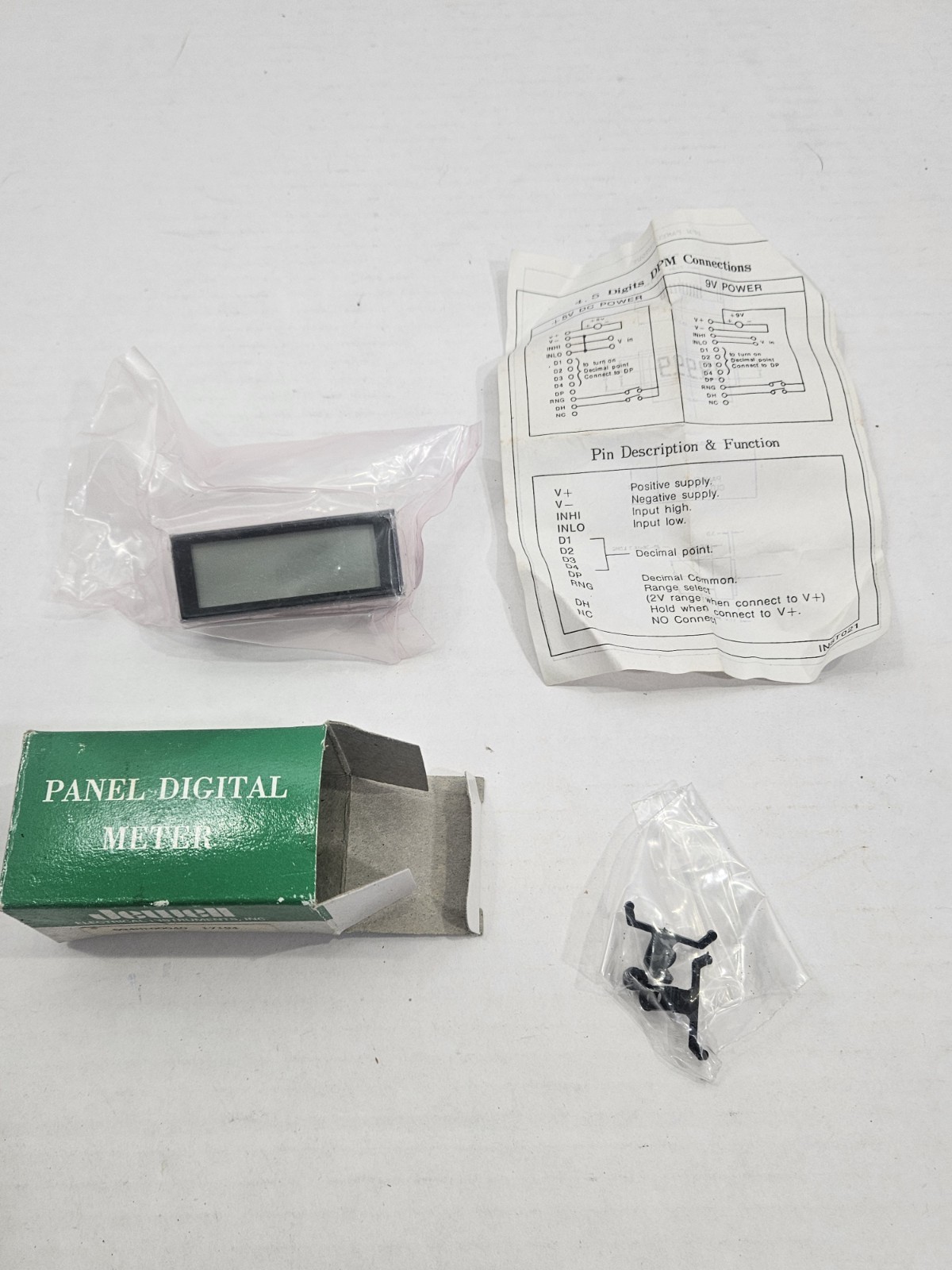 *NEW* Jewell LCD  #594H100040 17I94 Digital Panel Meters