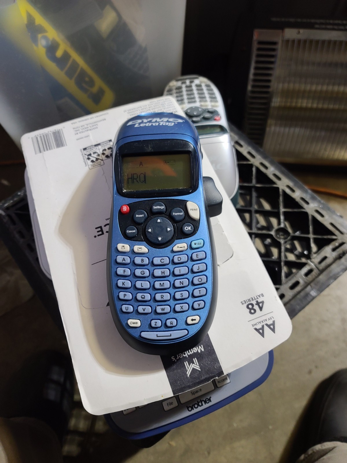dymo letratag label maker handheld tested works