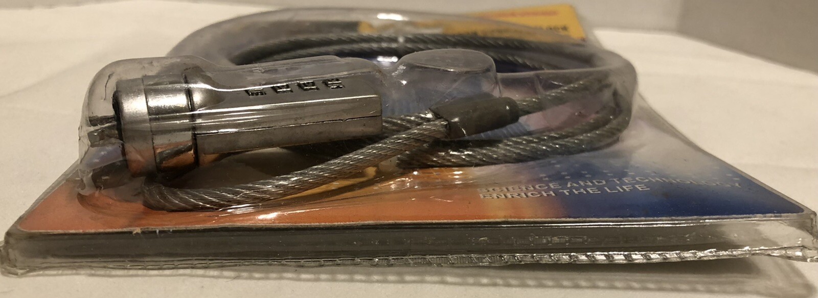 F&K Technology Anti-Theft Lock for Notebook/Desktop, Projector, Flat Panel, etc.