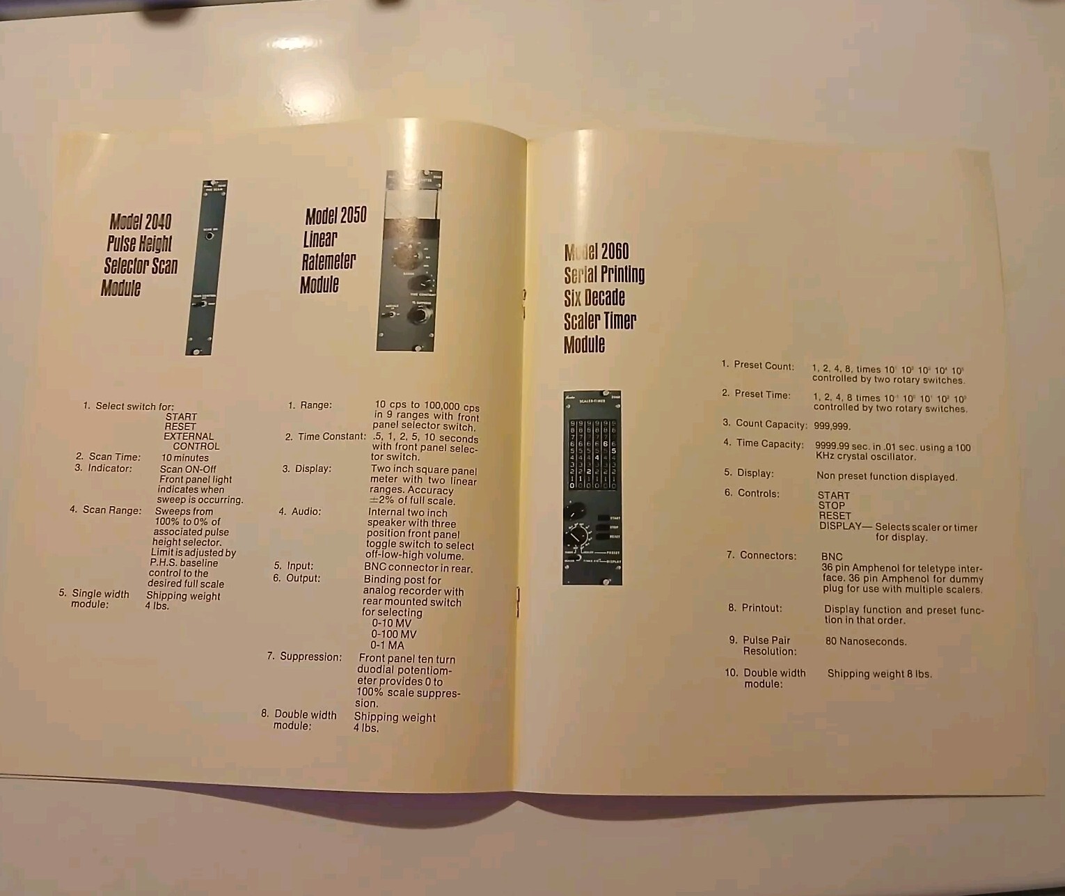 Vintage 1970 Norelco & Phillips Xray Diffraction & Spectrography Booklets Lot