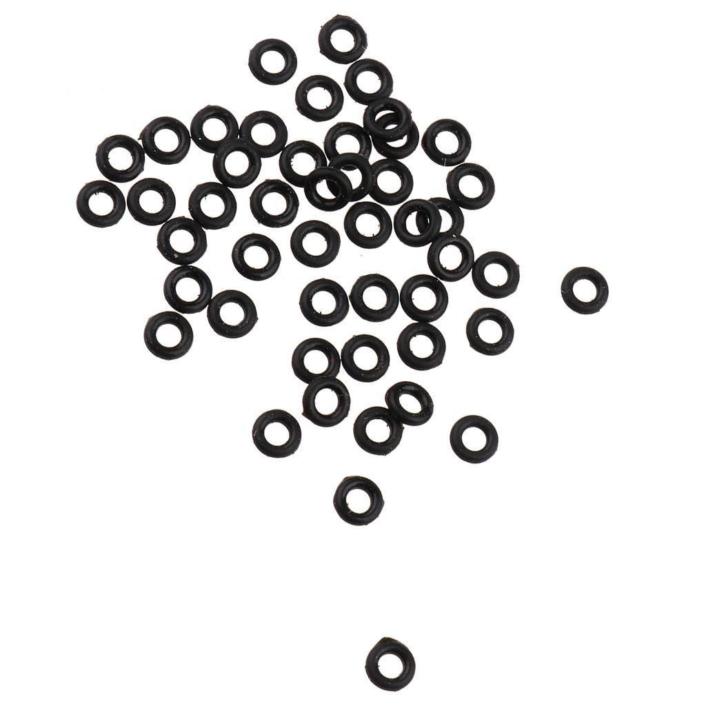 100Pc Durable Rubber Tip Gaskets Grommets Washers for