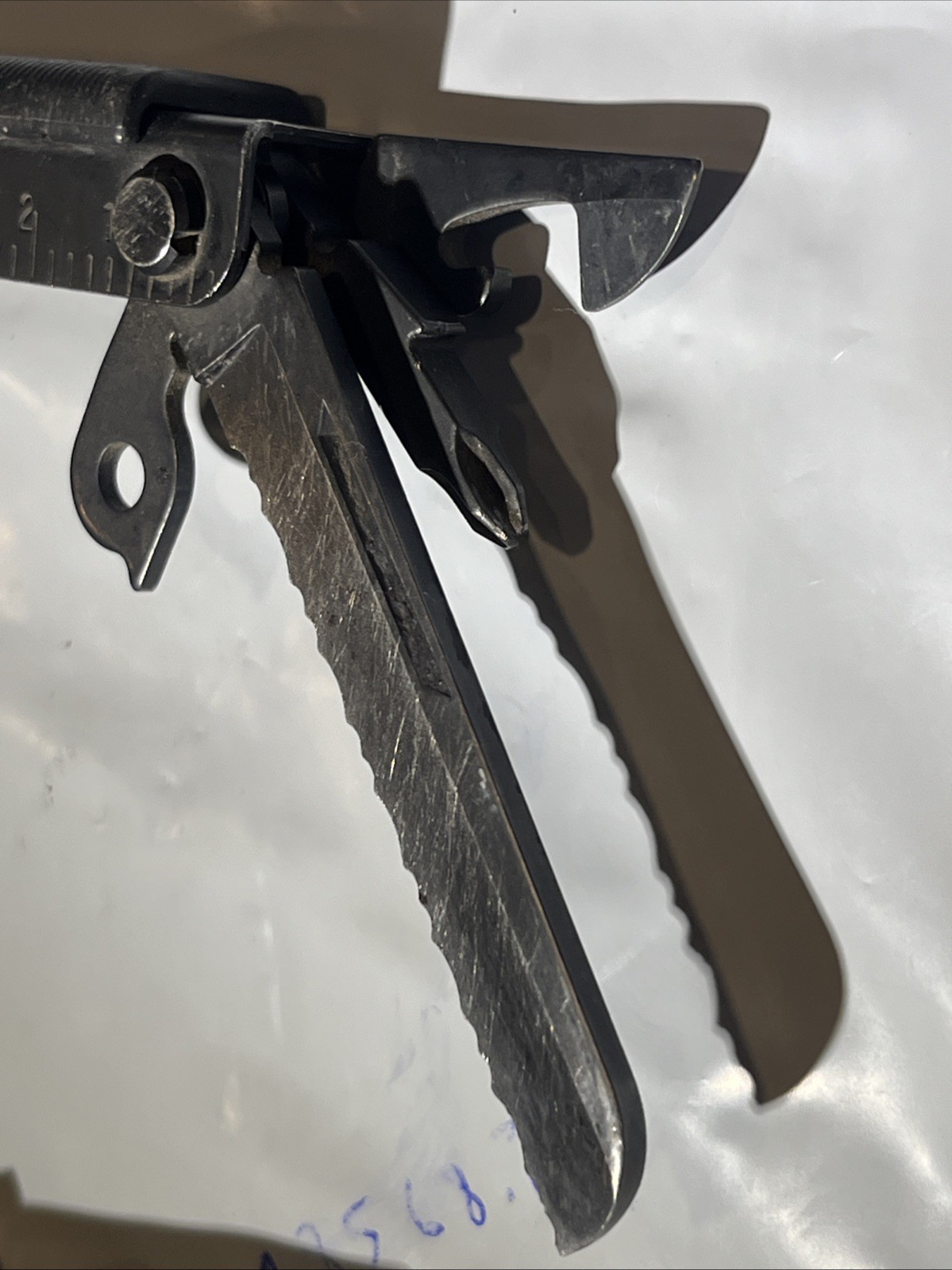Gerber Multi Tool Multiplier CAMPING HIKING BLACK OXIDE PLIER KNIFE