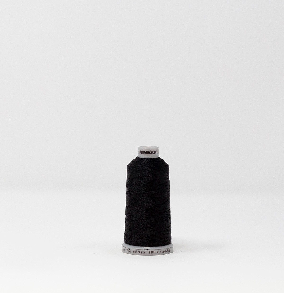 MADEIRA - Ref. 1800 -- Black - Polyneon Thread - #40 -- 1100 yards