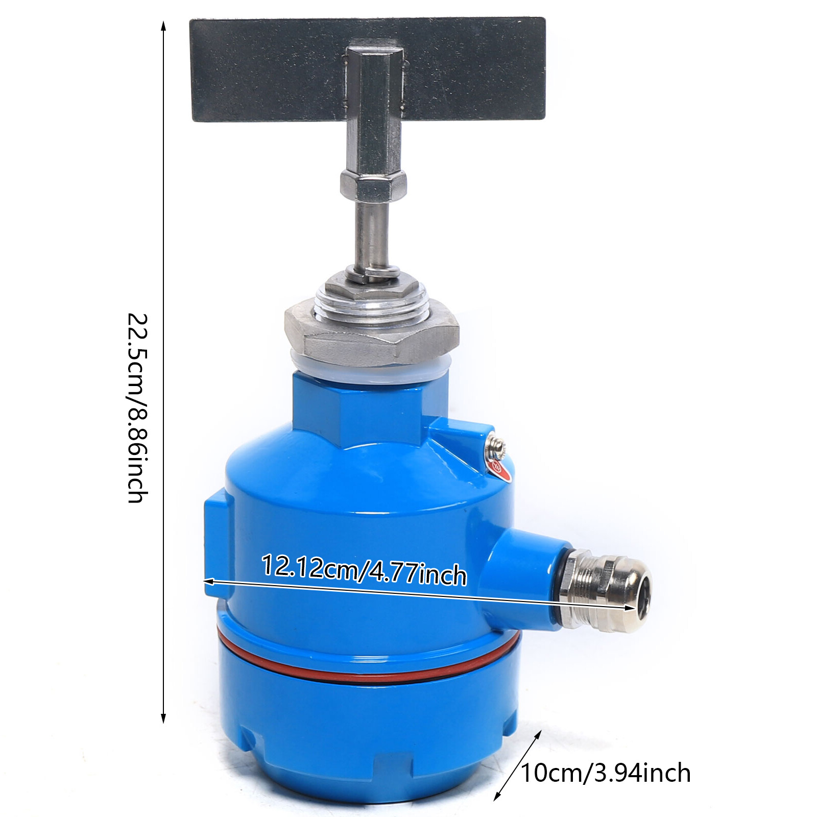 Rotary Paddle Level Sensor Level Switch Fit Powder Bin Detect Control Switch 24v
