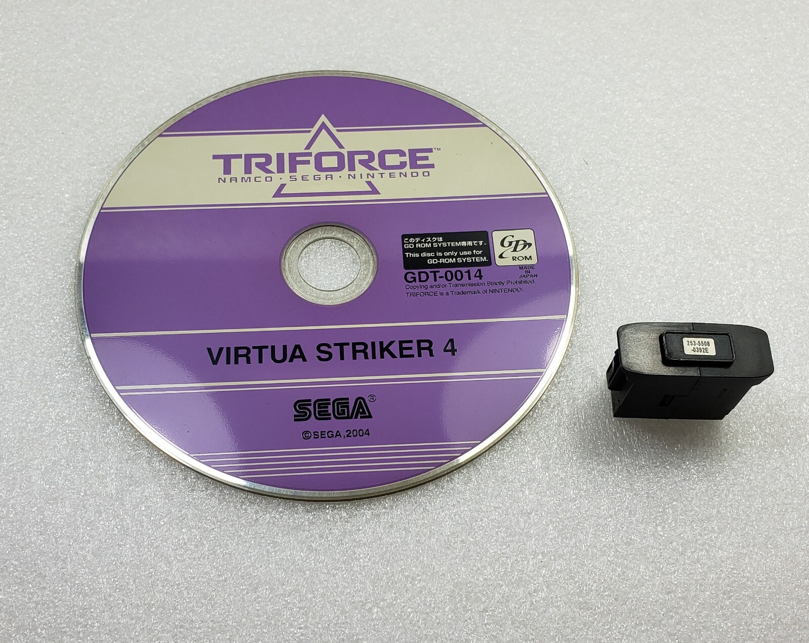 Virtua Striker 4 E Soft Kit Disk & chip key for Triforce Arcade Video Game Sega
