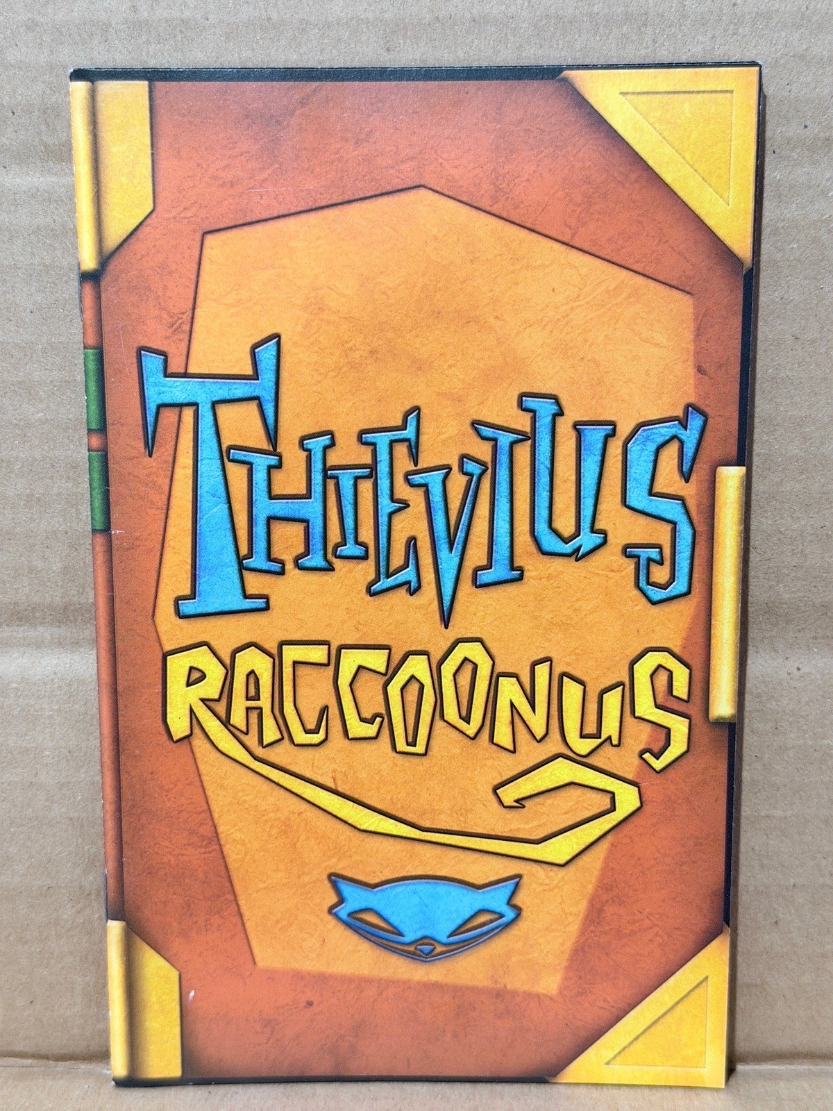 Sly Cooper and the Thievius Raccoonus Sony PlayStation 2  Game Manual Only
