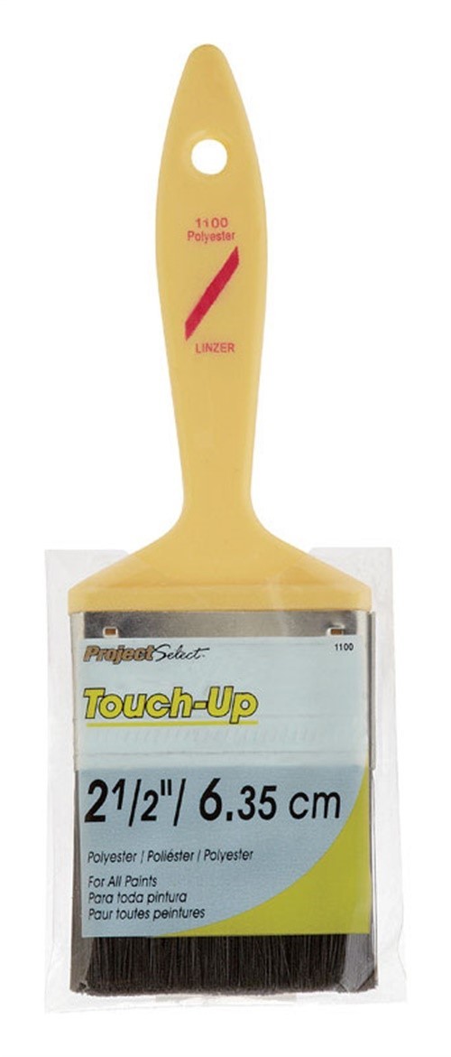 Linzer 1100-25 Polyester Chip Flat Edge Shape Paint Brush 2.5 in. (Pack of 12)