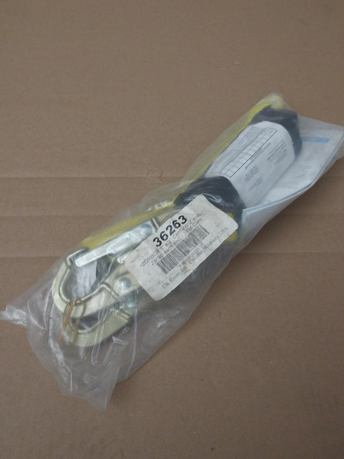 Elk River 36263 Centurion Zorber Energy Absorb Nylon Web Lanyard BRAND NEW NOS
