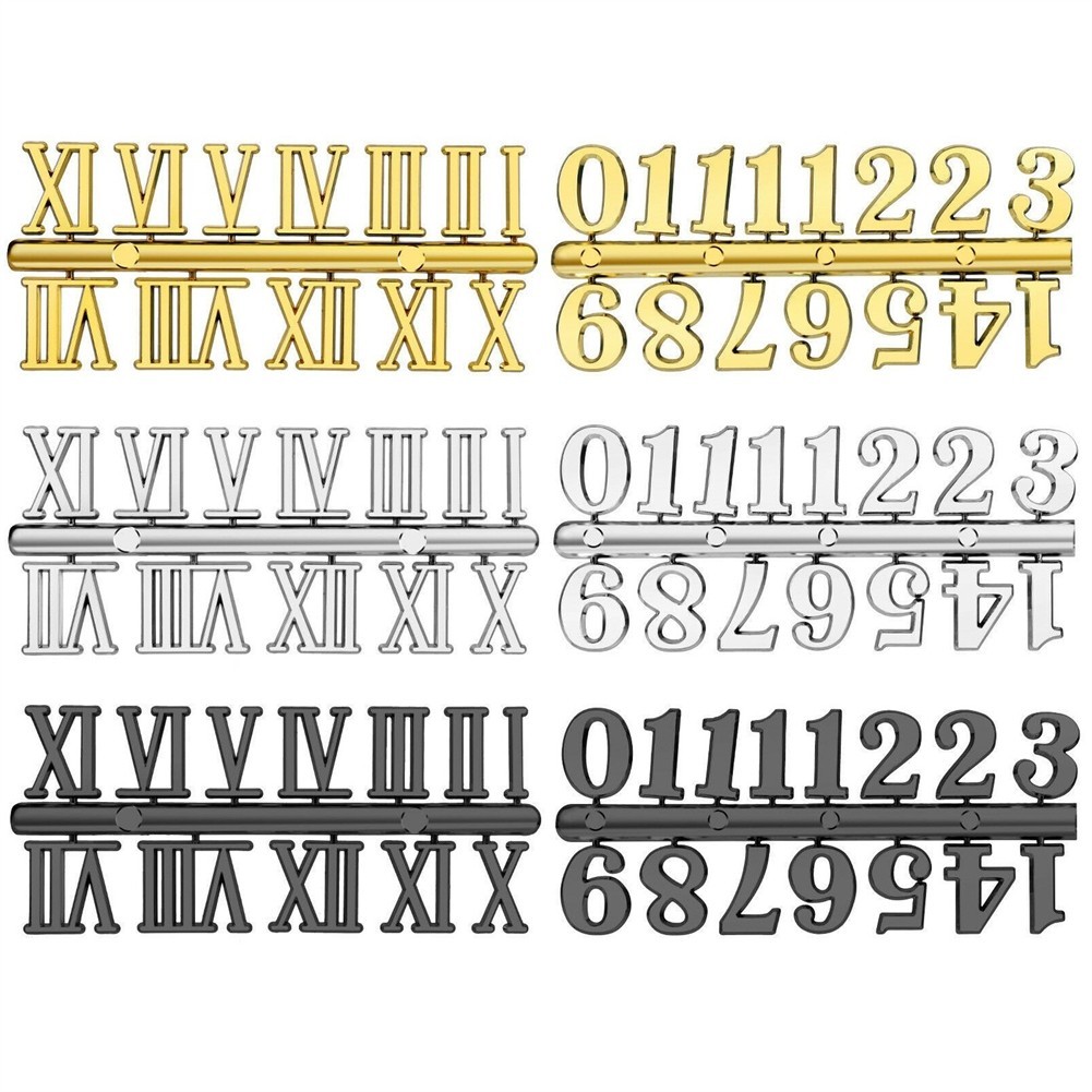 ?Clock Numerals Single High 2 Cm Wall Clock Beautify Decoration Easy To Use