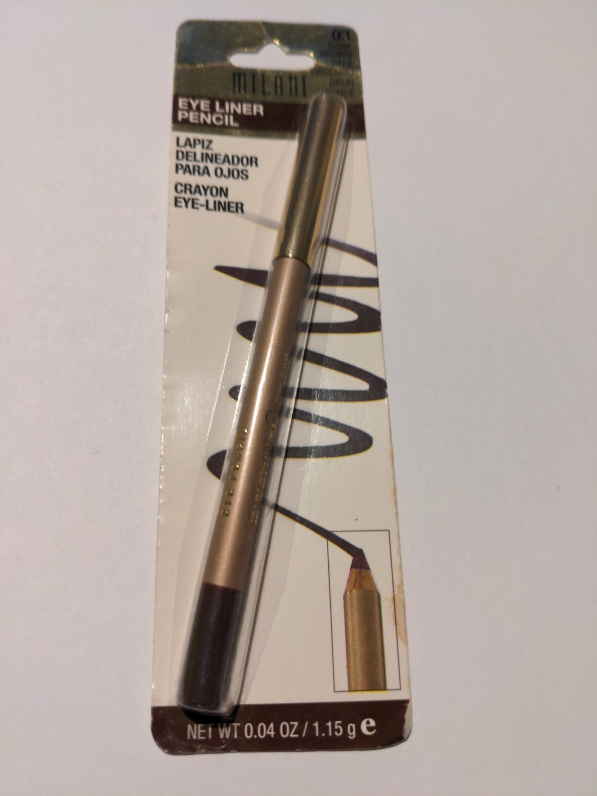 Milani 03 Dark Brown Eye Liner Pencil