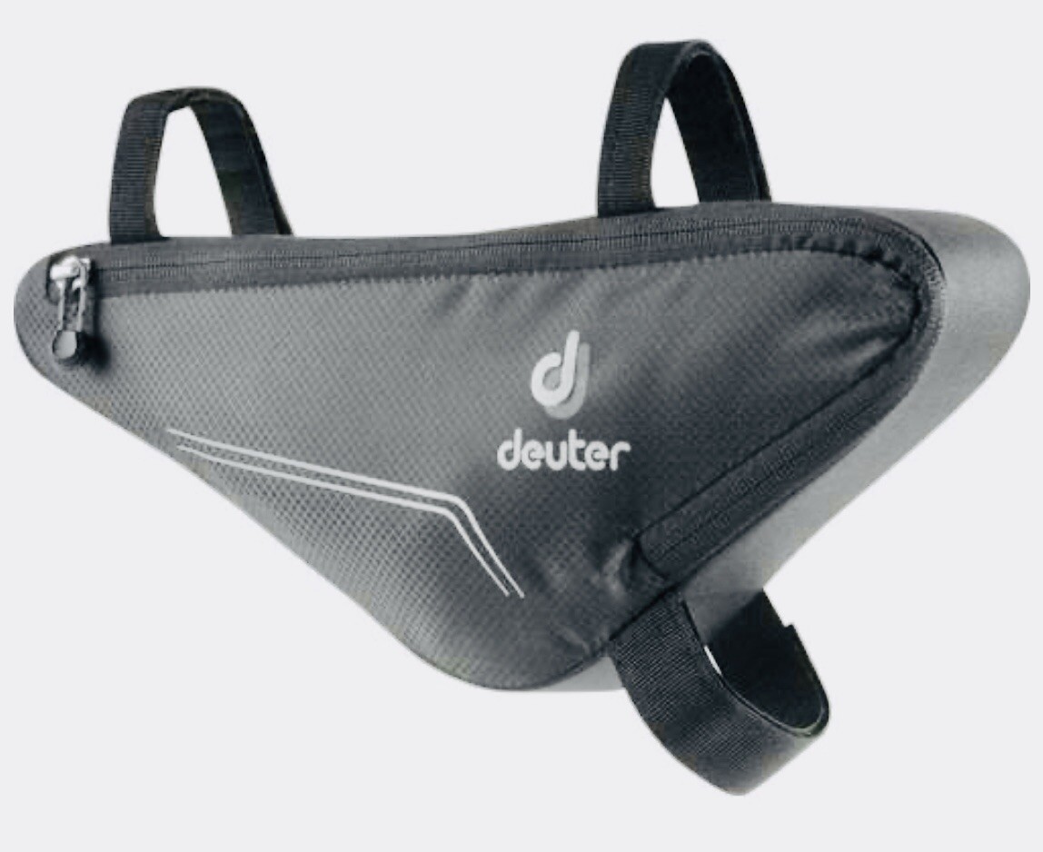 Deuter Front Triangle Bicycle Bag, Black, Biking Carrying Case Phone 3290521 New