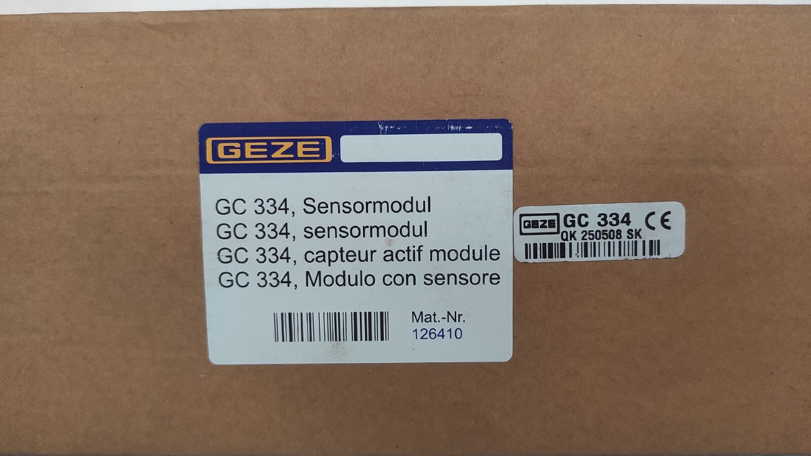 GEZE GC 334 Sensor Module