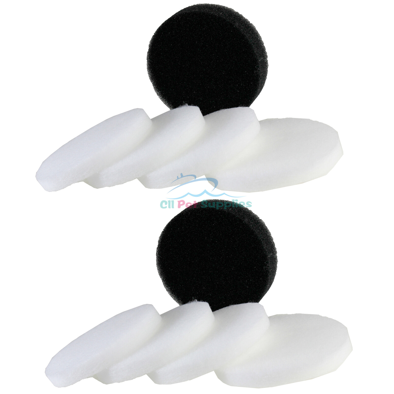 10pcs Aquarium Filter Sponge Filter Floss Media for DIY Fish Tank Filters