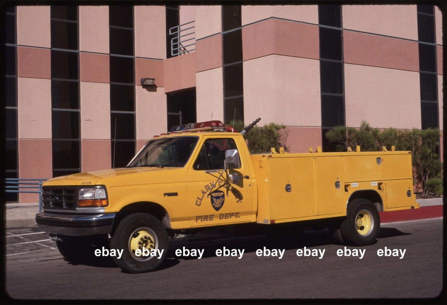 Clark County NV Ford F Utility Fire Apparatus Slide