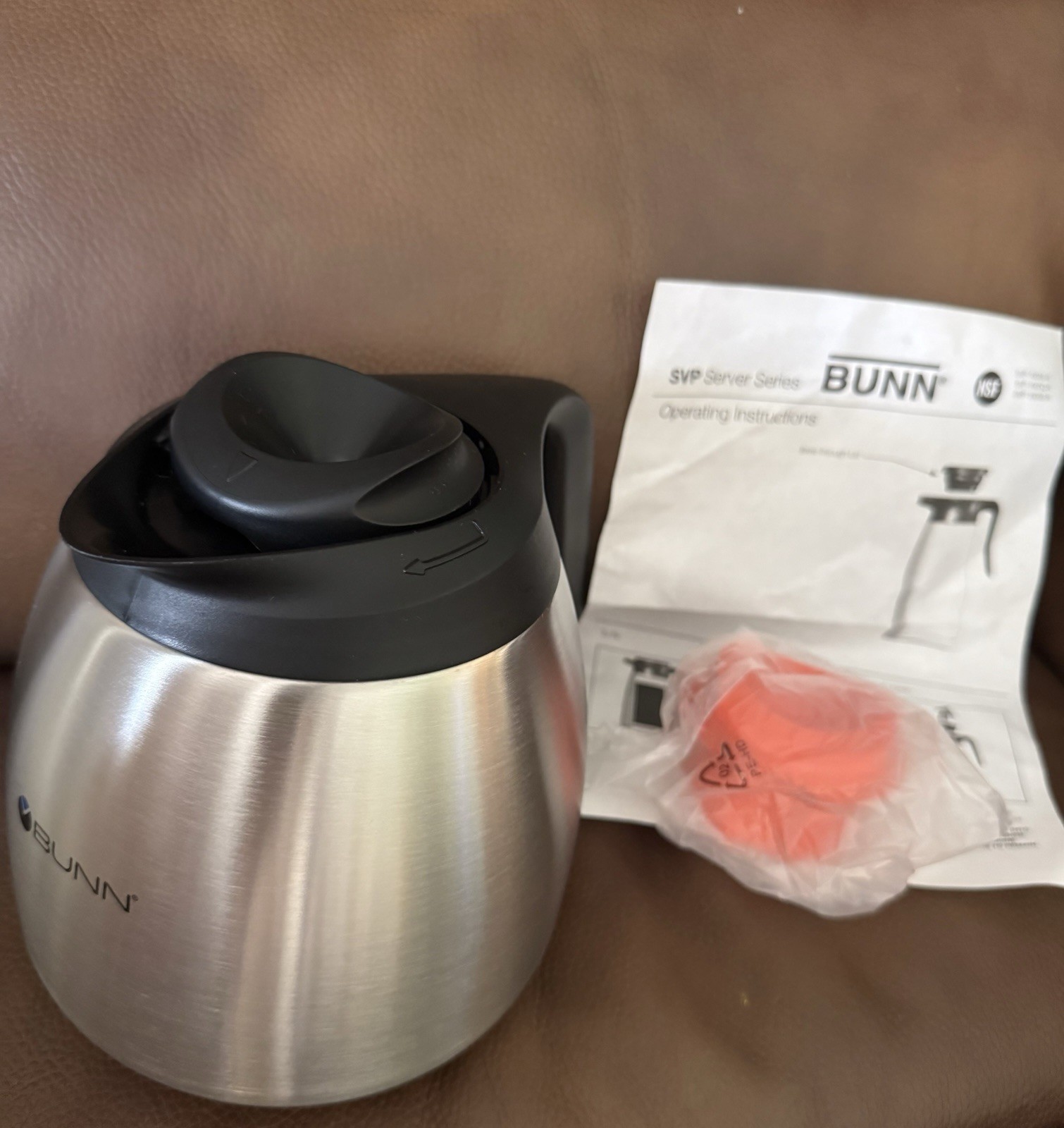 51746.0001 Bunn Carafe, Thermalseamless 1.9L Genuine OEM BU51746.0001