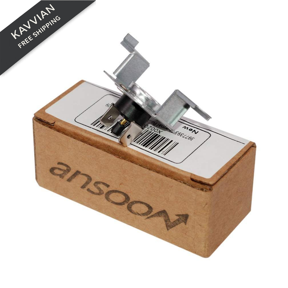 Ansoon 6931EL3003C Dryer High-Limit Thermostat Replacement Part Silver