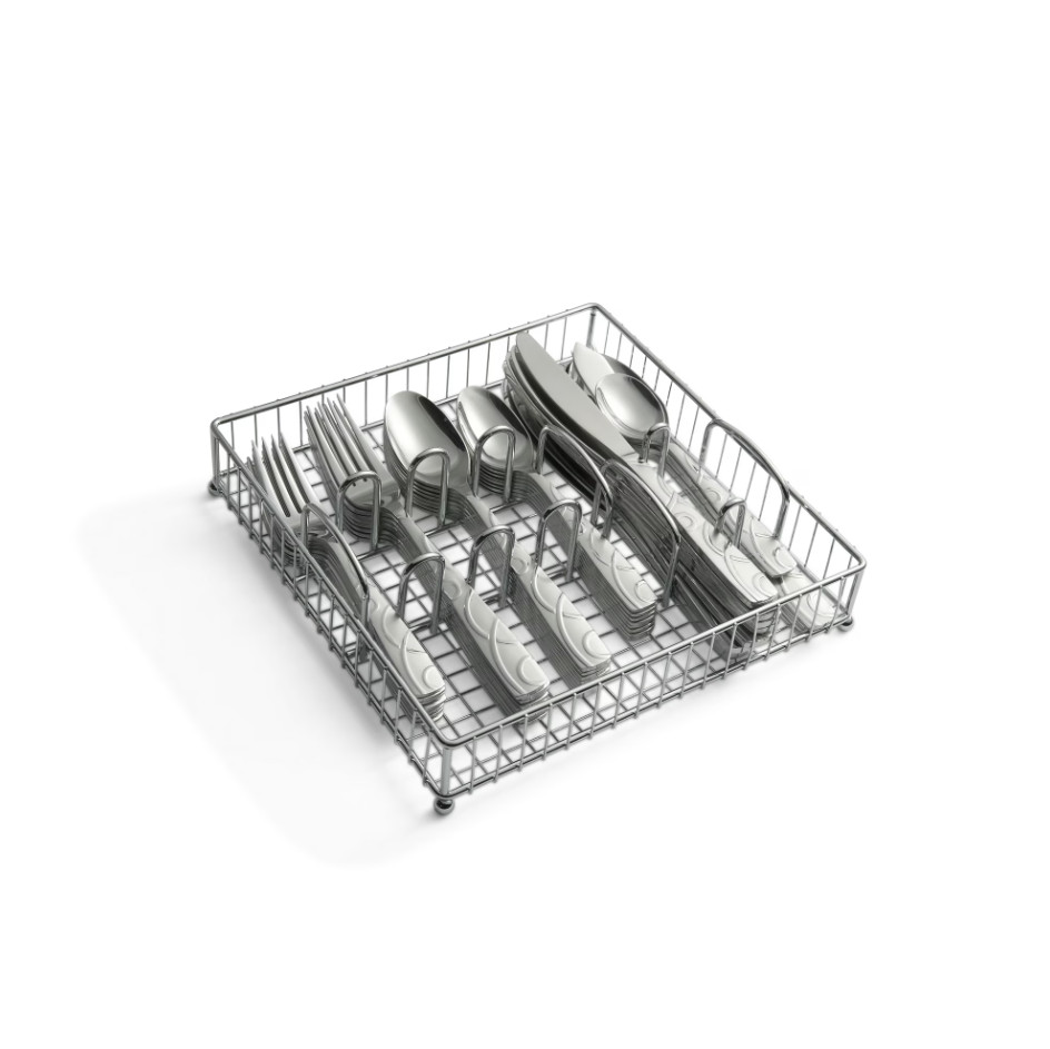 Cambridge Roam Sand 45-Pc Flatware & Hostess Set (Service for 8)