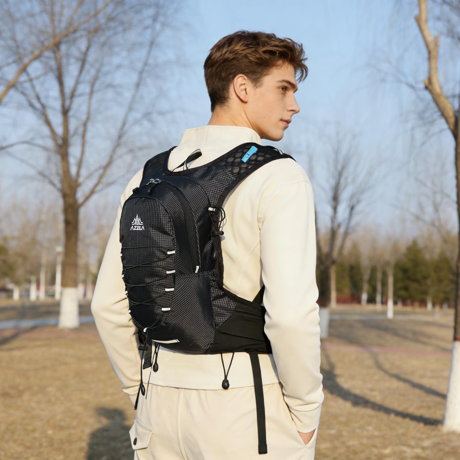 Hydration Backpack, Lightweight Cycling Hydration Pack Hydro Daypack for Trai...