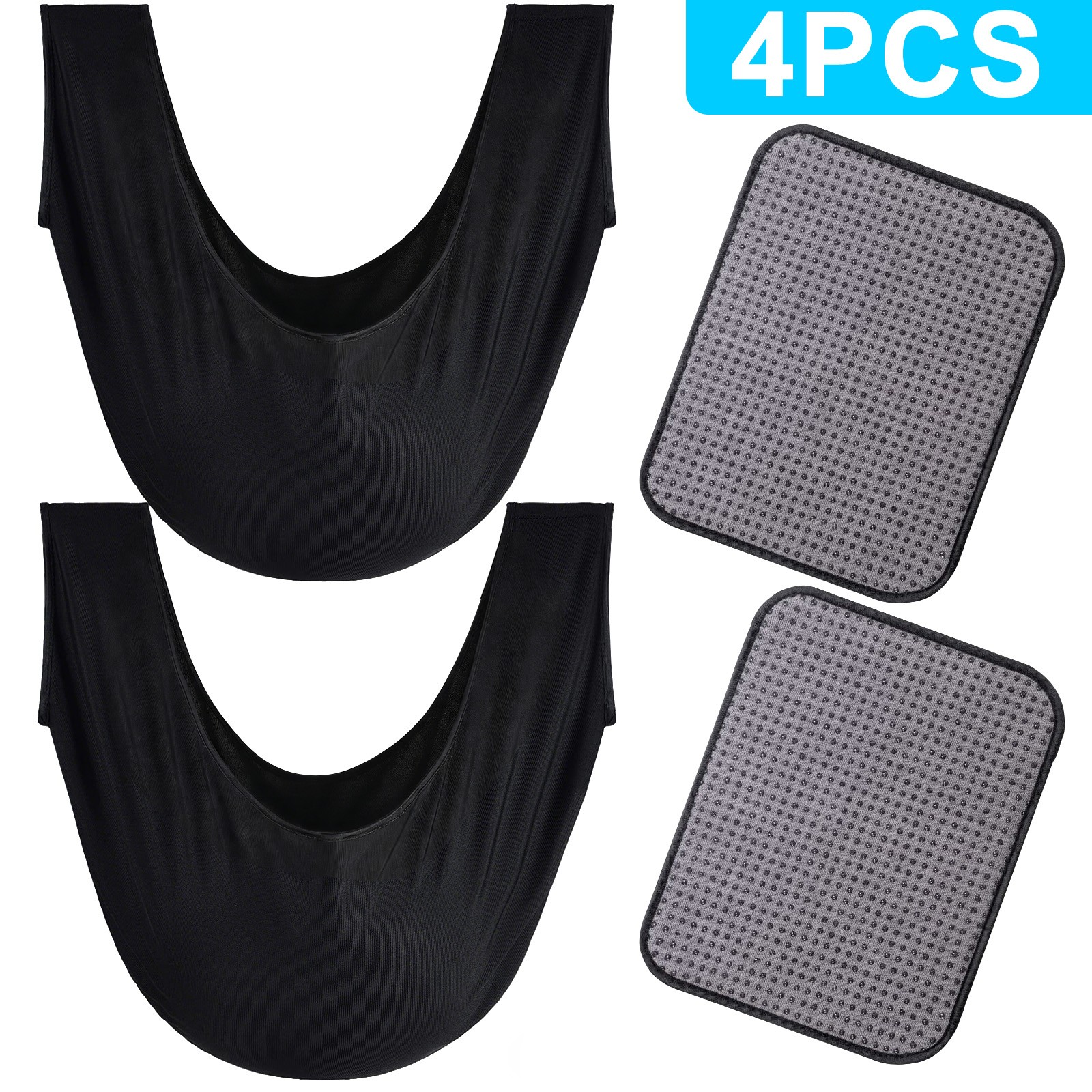 4PCS Bowling Ball Cleaner Kit See Saw Bag Shammy Pad Oil Cleaning Easy Grip Dots