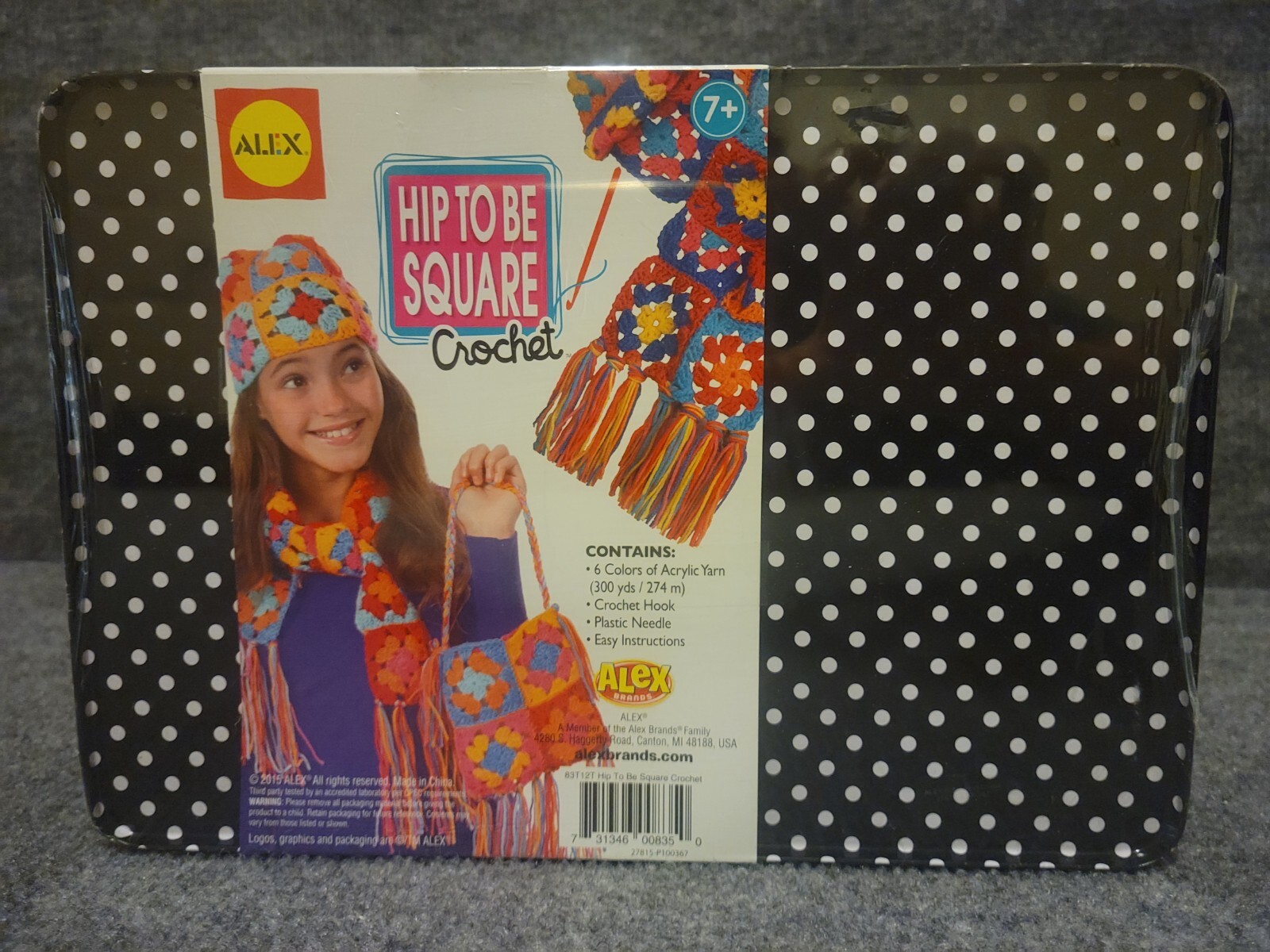 Alex HIP TO BE SQUARE Crochet Kit
