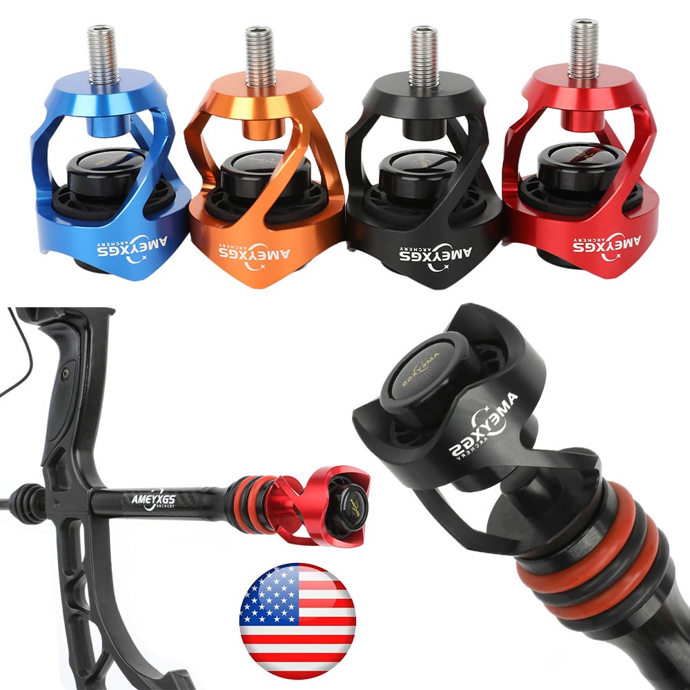 Bow Stabilizer Harmonic Damper Ball Riser Balance Bar Silencer Archery Hunting