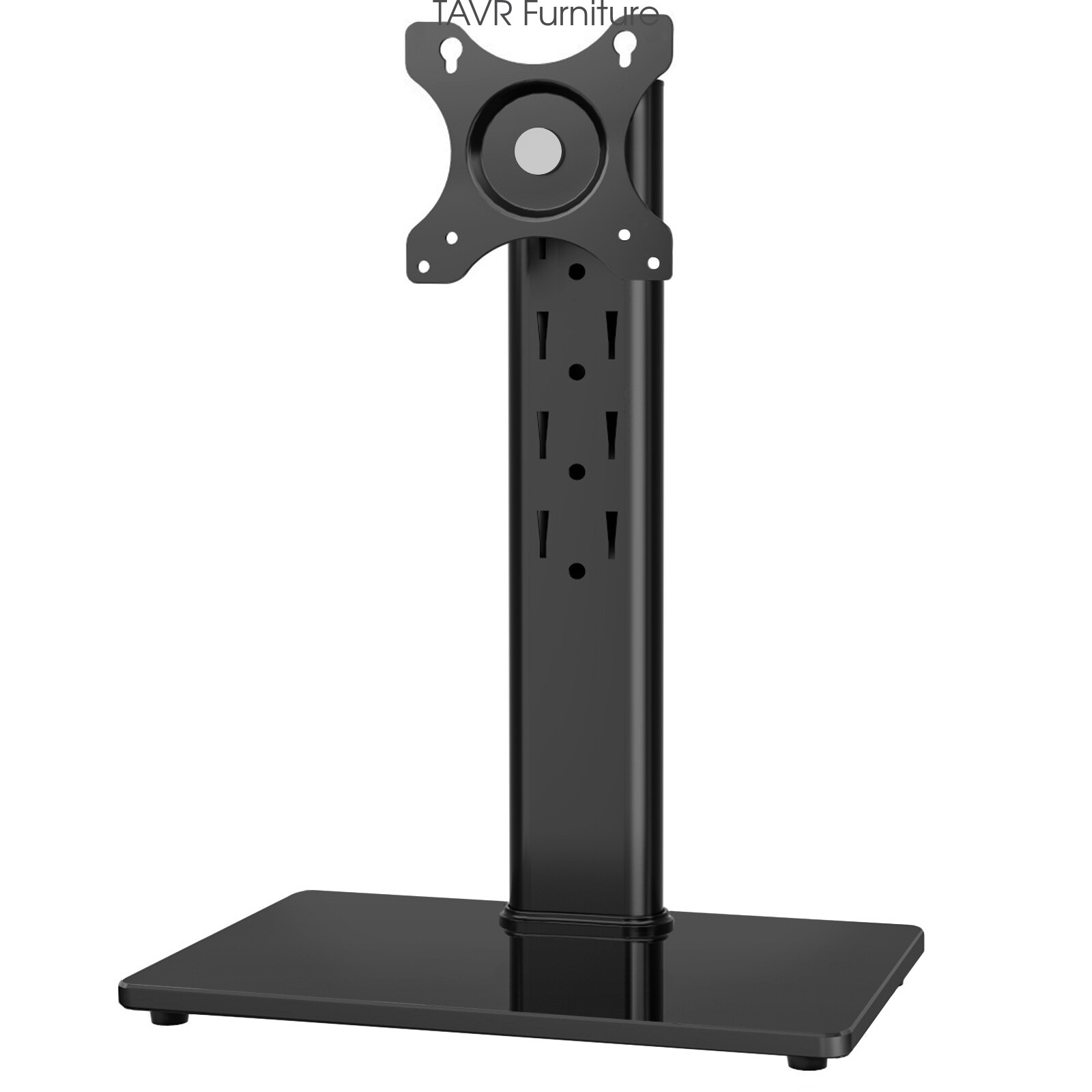 Universal Monitor Stands Desk Table Top TV Stand Swivel Tilt for 13-32 inch TVs