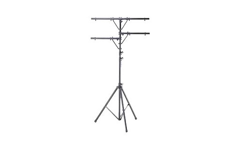 Odyssey Cases LTP1 New 12 Ft. Tripod T-Bar Lighting Stand W/ Side & Support Bars
