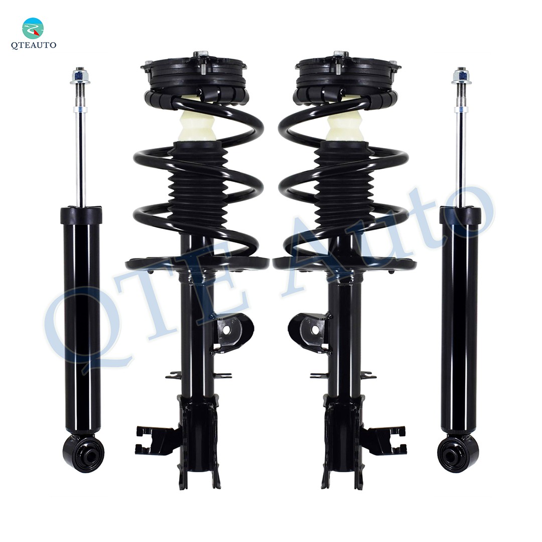 Set 4 Front Quick Complete Strut-Rear Shock For 2014-2020 Nissan Pathfinder FWD