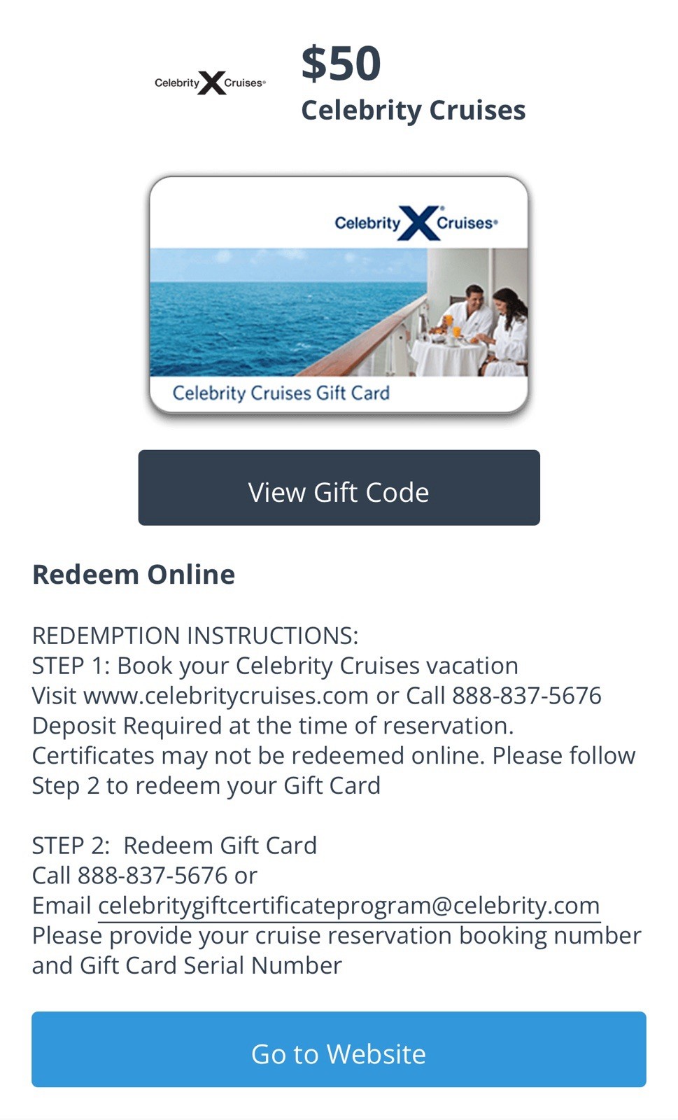 Celebrity Cruise