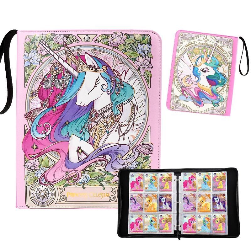 Card Book Holder Binder Album Collection My Little Pony Trading TCG Cards Case