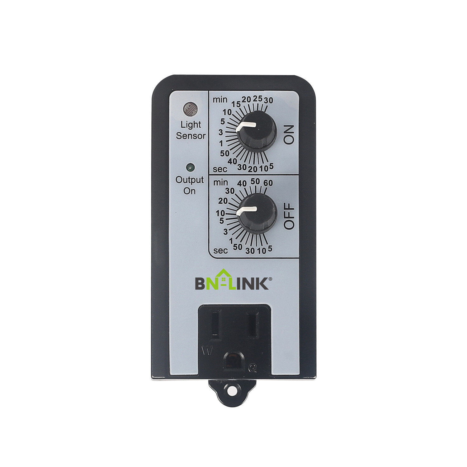 BN-LINK Mechanical Timer Repeatable W/ Light Sensor 24H ON OFF For Hydroponics